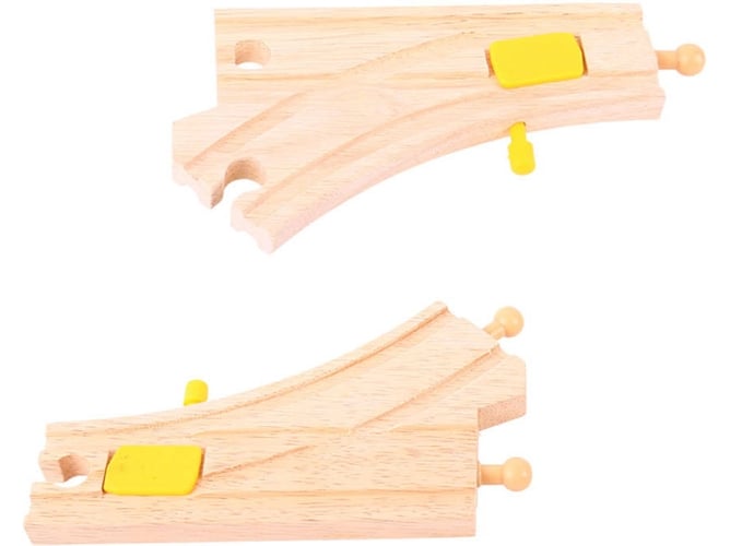 Bigjigs Rail Desvos mecnicos paquete 2 riel tren rtbjt219