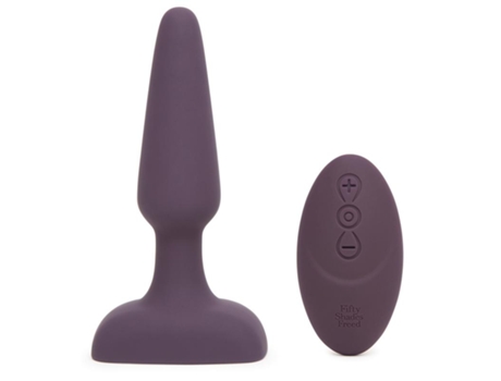 Plug Anal Con Vibrador Control Remoto Recargable Usb FIFTY SHADES FREED