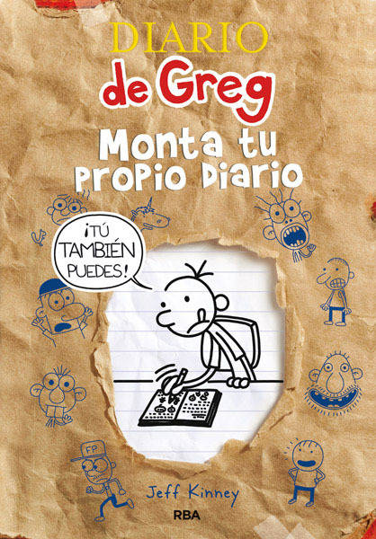 Libro Monta Tu Propio Diario de Jeff Kinney (Español)