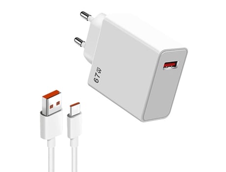 Cargador Base Turbo Fast Charge Usb Carregamento para Xiaomi GIFT4ME Blanco