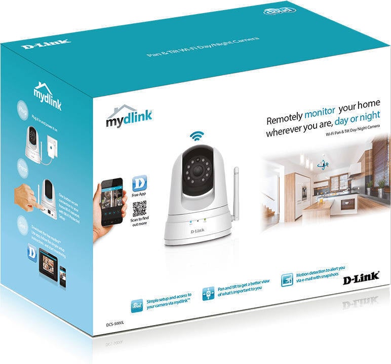 Cámara Cloud D-LINK Wifi N Motorizada