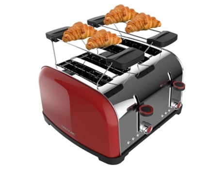 Tostador vertical Toastin' time 1700 Double Red CECOTEC CECOTEC