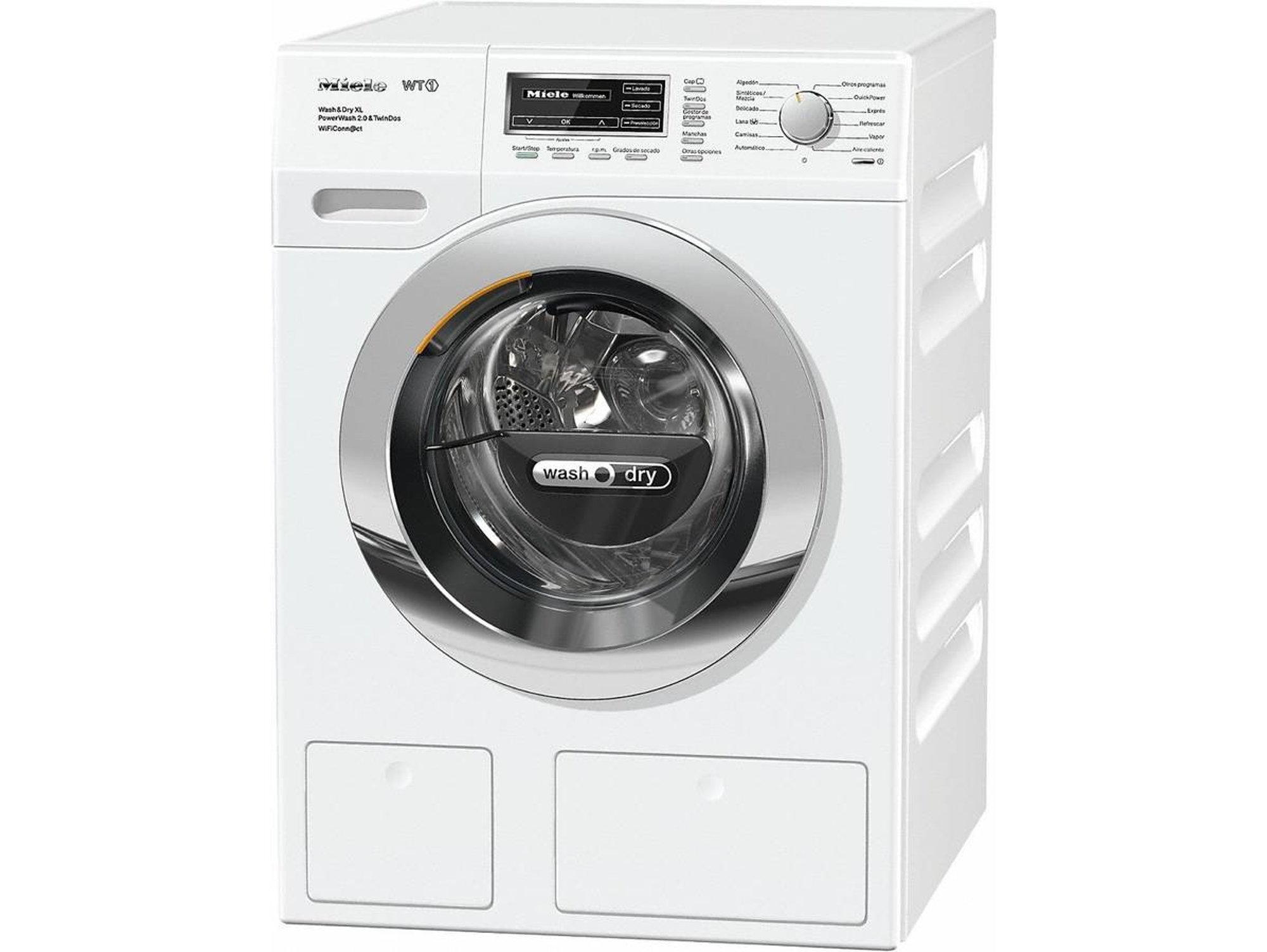 Lavasecadora MIELE WTZH 730 WPMP (5/8 kg - 1600 rpm - Blanco)