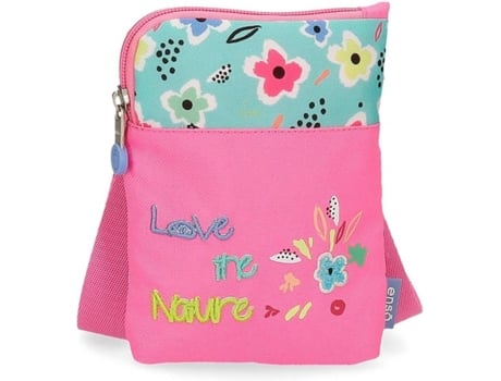 Bolsa ENSO Love The Nature (Multicolor - 13 x 16,5 x 1,5 cm)