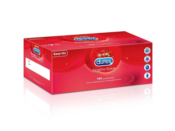 Preservativos DUREX Sensitivo Suave (144 un)