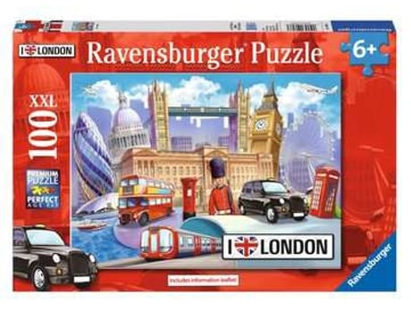 Puzzle RAVENSBURGER London XXL rompecabezas 100 pieza(s) Ciudad