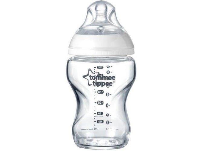 Biberón TOMMEE TIPPEE Cristal (250 ml)