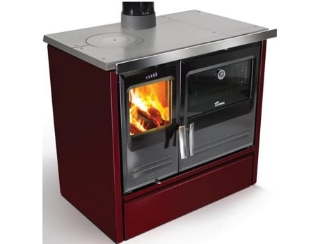 Estufa de leña burdeos 7kw etna7bordeaux - LACUNZA