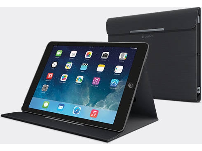 Funda Tablet LOGITECH Turnaround (iPad Air - 10'' - Negro)