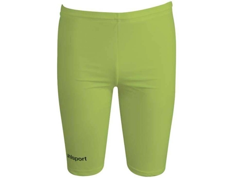 Pantalones Ajustados para Hombre UHLSPORT Malla Corta Distinction Colors Verde para Fútbol (XXS)