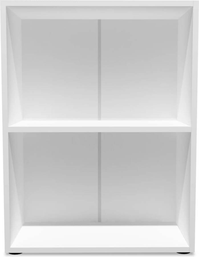 Vidaxl Estantería 60x31x78 cm madera blanca repisas mueble organizador 244878