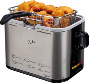 Freidora Semi-Profesional JATA FR-326 (1.5 kg - Inox)