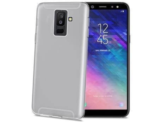 Carcasa Samsung Galaxy A6+ CELLY Gel Transparente