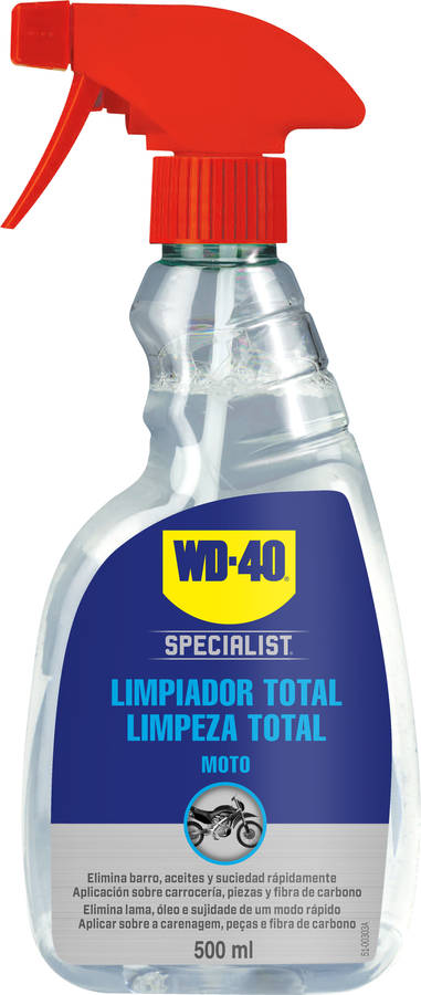 Spray Limpieza Total para Moto WD40 Specialist (500 ml)