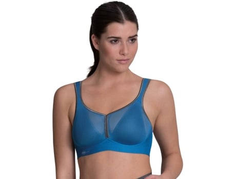 Sujetador Deportivo para Mujer ANITA Air Control Azul para Fitness (85A)