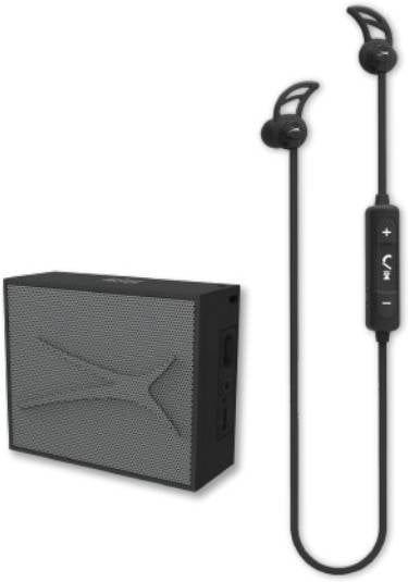 Altavoz Bluetooth ALTEC LANSING Bundleurban (Negro - 2 W -  Autonomía: 3 h)