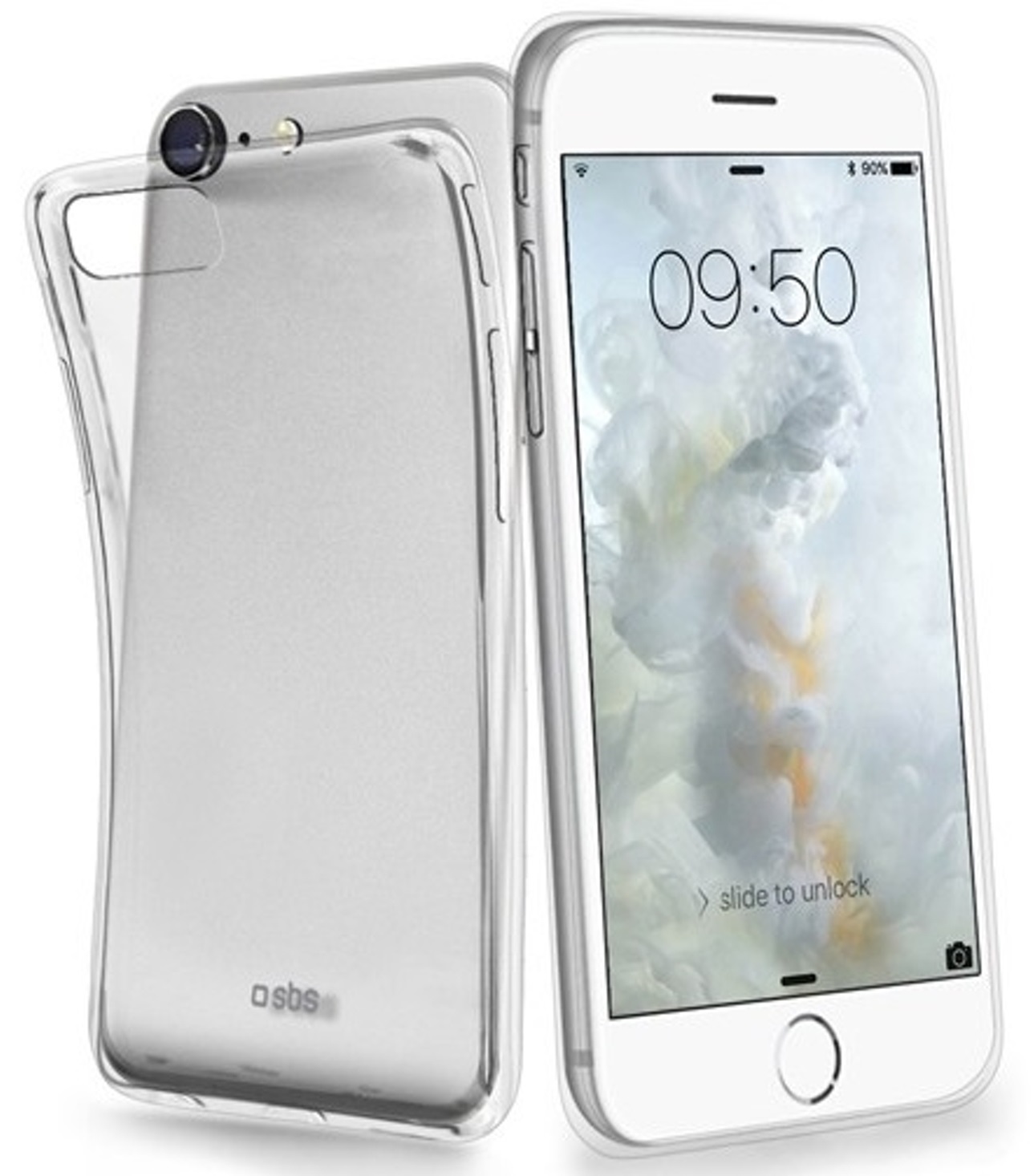 Carcasa iPhone 6, 6s, 7, 8, SE SBS Aero Transparente