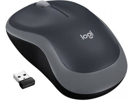 Ratón LOGITECH M185 (Gris)