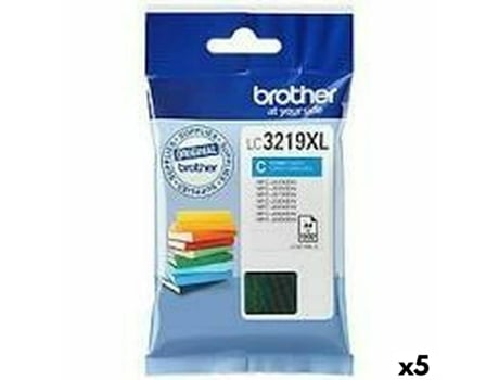 Cartucho De Tinta Original BROTHER Lc3219Xl Cian Mfcj 6530/6930 Dw/5730Dw BROTHER