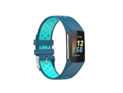 Correa Smartwatch Para Fitbit Charge 5 Azul Verde VENISYMLIS