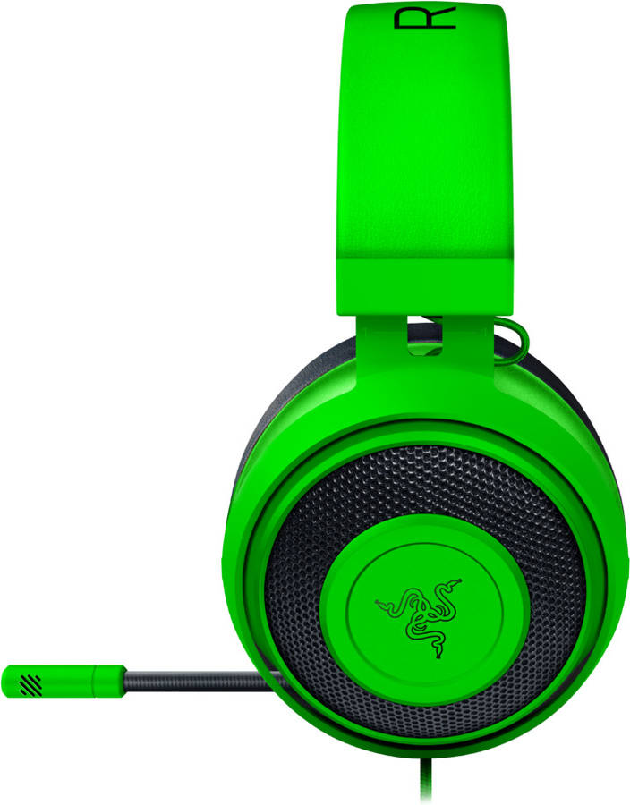 Auriculares Gaming Con Cable RAZER Kraken (Over Ear - Multiplataforma - Noise Cancelling - Verde)