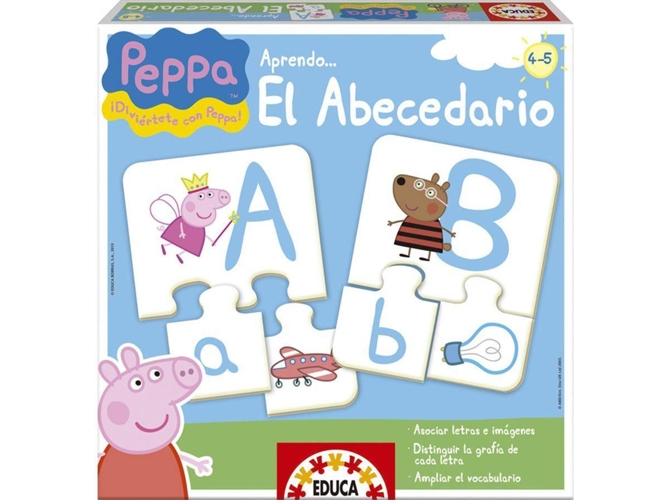 Puzzle EDUCA Peppa (81 Piezas - Español)