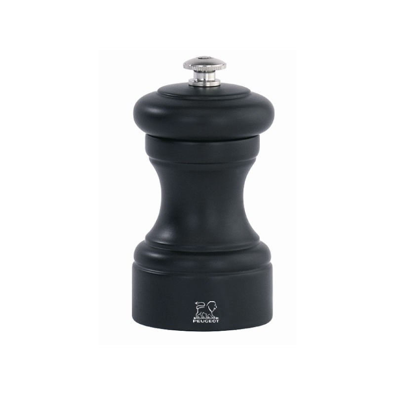 Peugeot Molinillo De pimienta madera negro mate 10cm bistro saveurs