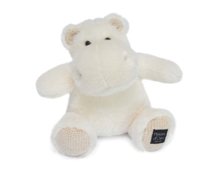 Peluche HISTOIRE D'OURS Hipopótamo Marfil Hip Chic (25 cm)