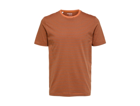 Camiseta SELECTED Hombre (Multicolor - L)