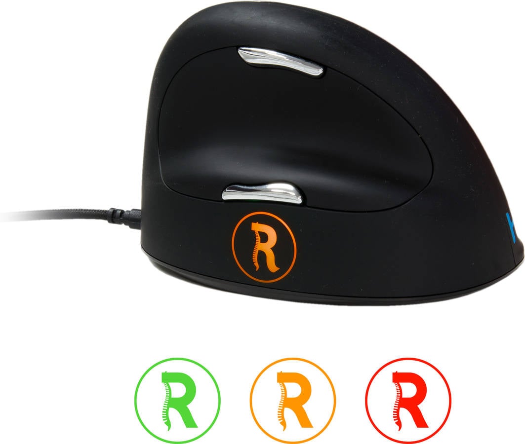 Ratón R-GO TOOLS RGOBRHEMLR (Óptico - 2500 dpi - Negro)