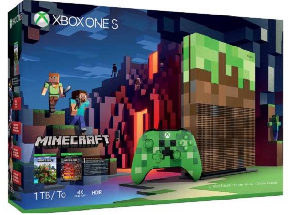 Consola Xbox One S + Minecraft (1 TB)