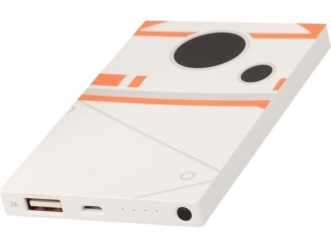 Powerbank TRIBE BB-8 (4000 mAh - 1 USB - MicroUSB - Blanco)