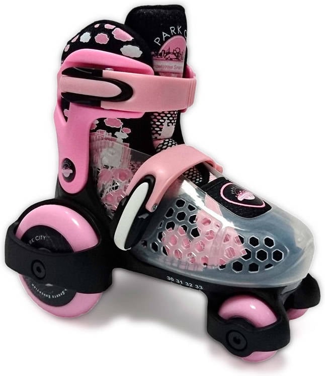 Patines PARK CITY  Baby Quad Rosa (Tam.: 26/29)