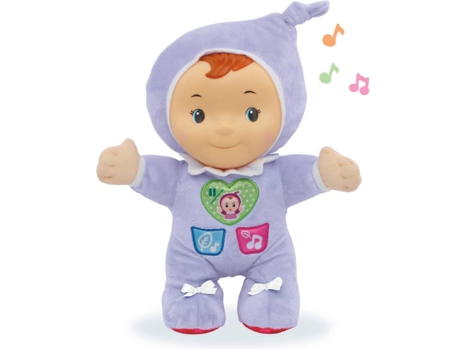 Peluche Luminoso Vtech luz de cuna estela suave infantil que brilla en la oscuridad para calmar y relajar al bebé hora conciliar el sueño 70 canciones sonidos tiernas