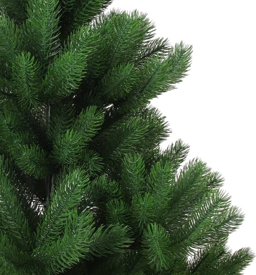 Árbol De Navidad artificial nordmann fir led verde 240 cm vidaxl con luces y 168x24 16