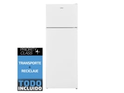 Frigorifico dos puertas SAUBER SERIE 3-2P14424-V e alto 145 cm ancho 54 cm blanco