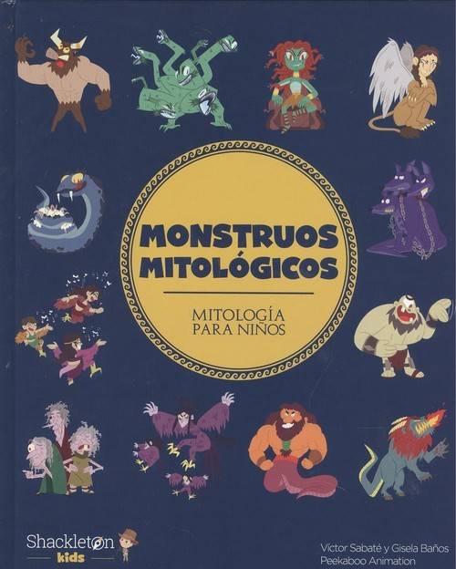 Libro Monstruos Mitológicos de Sabate Baños (Español)