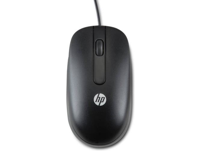 Ratón HP Scroll (Óptico - 800 dpi - Negro)