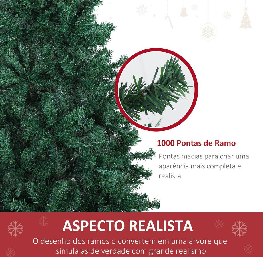 Árbol de Navidad HOMCOM 830-245