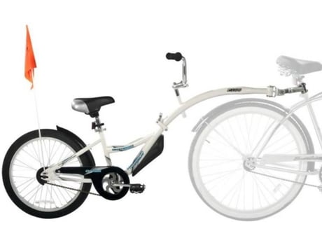 Weeride Copilot Bicicleta niños remolque blanco