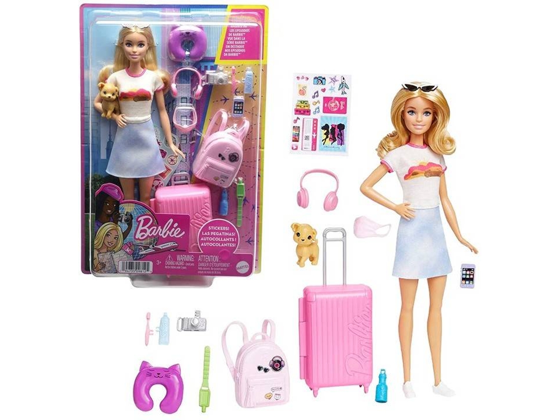 Barbie BARBIE Vamonos De Viaje Malibu 2.0 Edad Minima Recomendada 3anos Worten.es