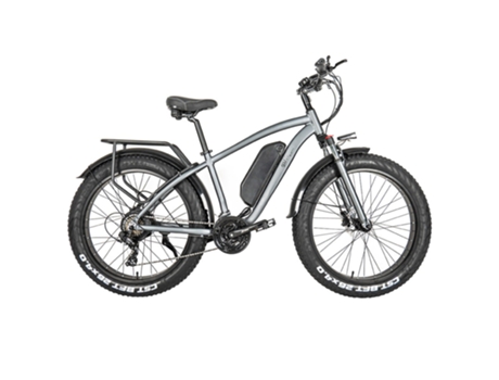 Bicicleta eléctrica CMACEWHEEL 750W Motor/40-45Km Velocidad máxima/48V 17Ah Batería/110Km Alcance/Grisï¼