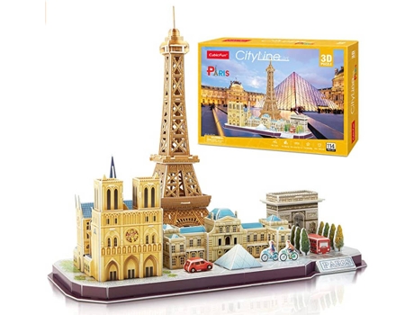 Puzzle 3d T.planet shop paris edad 12 años 114