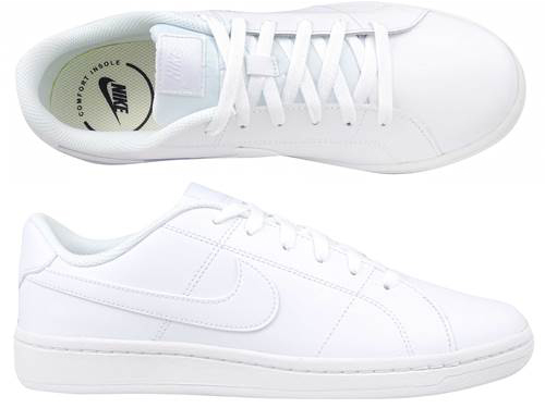 Zapatillas Deportivas NIKE Court Royale 2 Low Hombre (Blanco -Material Sintético -38,5)