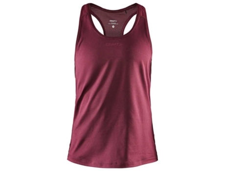 Camiseta de Mujer para Fitness CRAFT Adv Essence Rojo (S)