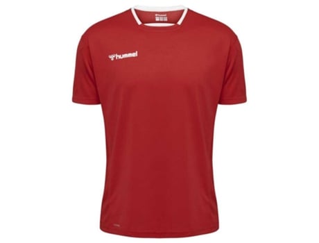 Camiseta de Hombre para Fútbol HUMMEL Authentic Poly Rojo (M)