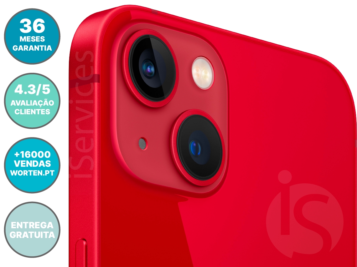 Smarthphone Apple iPhone 13 Mini 128GB Rojo Reacondicionado Apple