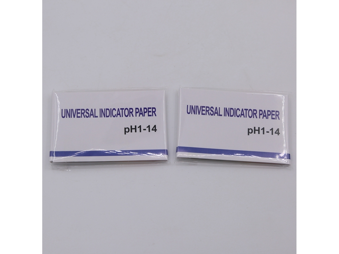 80 Tiras de Papel para Medir PH 1-14 Universal