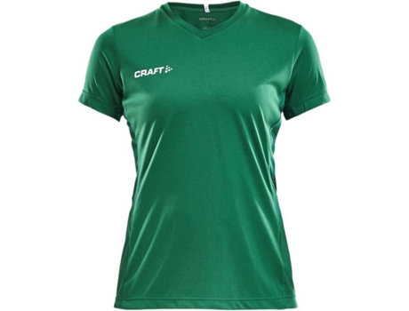 Camiseta de Mujer para Fitness CRAFT Squad Solid Verde (2XL)