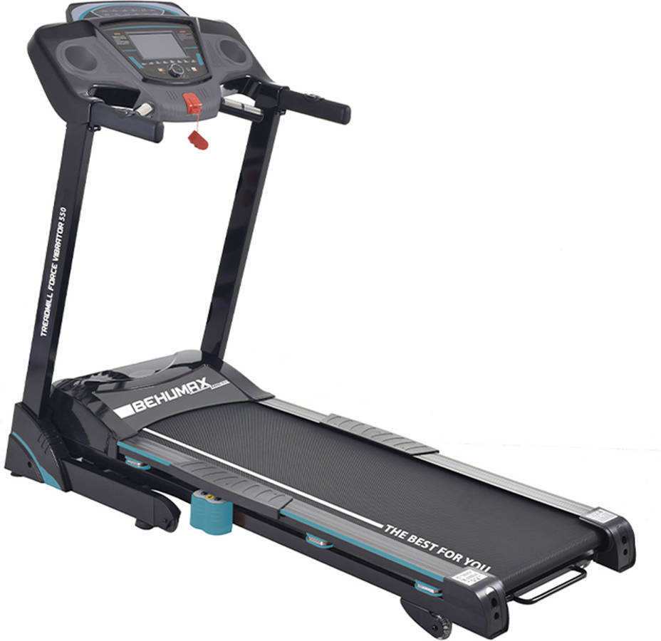 Cinta de Correr BEHUMAX Treadmill Force 550 (Negro - 171x134x70 cm - Plegable - Hasta: 16 Km/h)